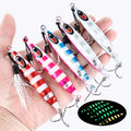 Iron Plate Lure with Luminous Glow Coating