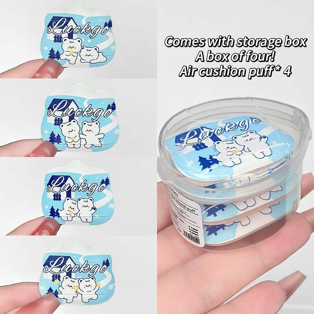 Blue Thumb Dust Puff Soft Sponge for Makeup by Blue Thumb