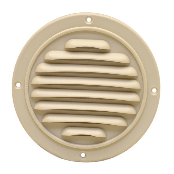Vent Cover Nautical Global 141372 4 Inch Beige by Nautical Global