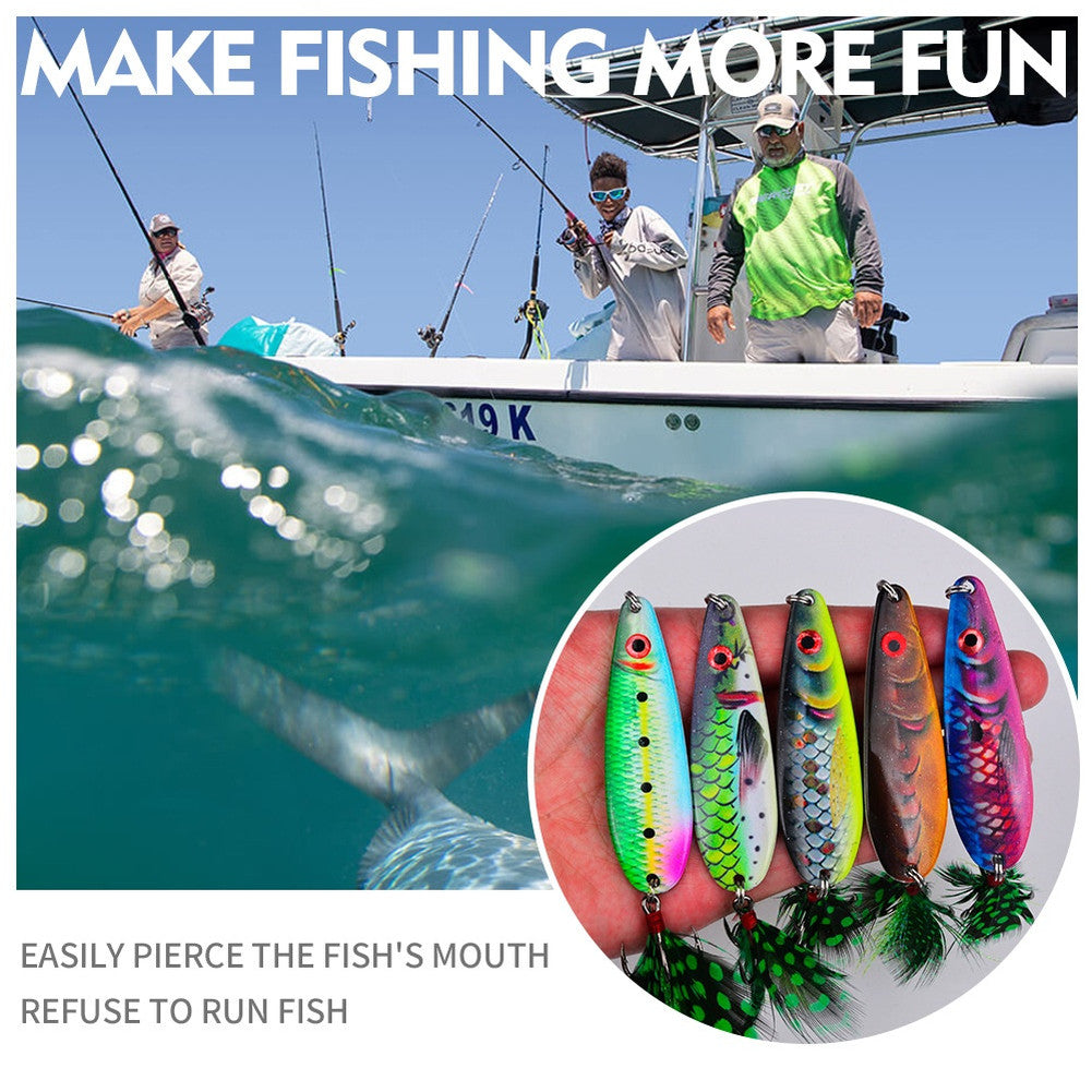 Sinking Spoon Lure Fishing Trips
