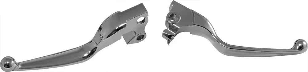 Harddrive Chrome Sportster Brake & Clutch Levers For Harley Xl 883 &