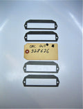 Omc 328626 Qty 4 Oem New Evinrude Johnson Leaf Plate Gaskets