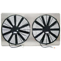 Z41036 Dual High Cfm 16" Electric Fan & Shroud - 17 1/4 X 33 5/8 X 3