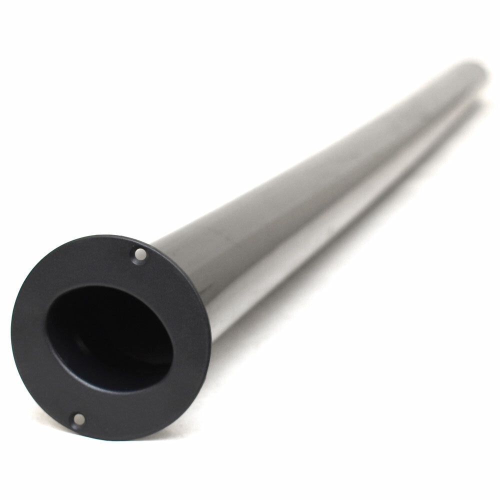 Tracker Boat Rod Holder Tube | 60 Inch Black PlasticOpens in a new win