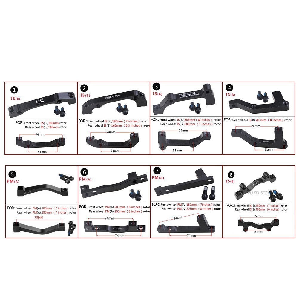 IS PM Brake Adapter for Disc Calipers