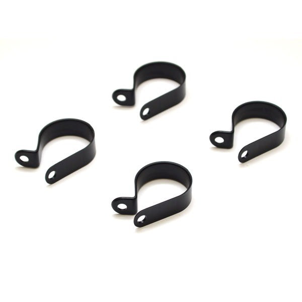 Cable Clamps Tracker Marine 1 Inch Black Clips Nylon by Tracker