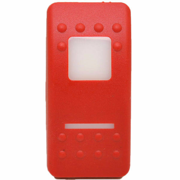 Carling Boat Contura II Rocker Switch Actuator Red by Carling