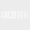SeaSense Boat Lettering Decal Kit 50073825 3 Inch White Vinyl by SeaSense
