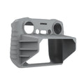 Grey Silicone Case Cover With Sun Shade Hood For Dji Rc 2 Remote