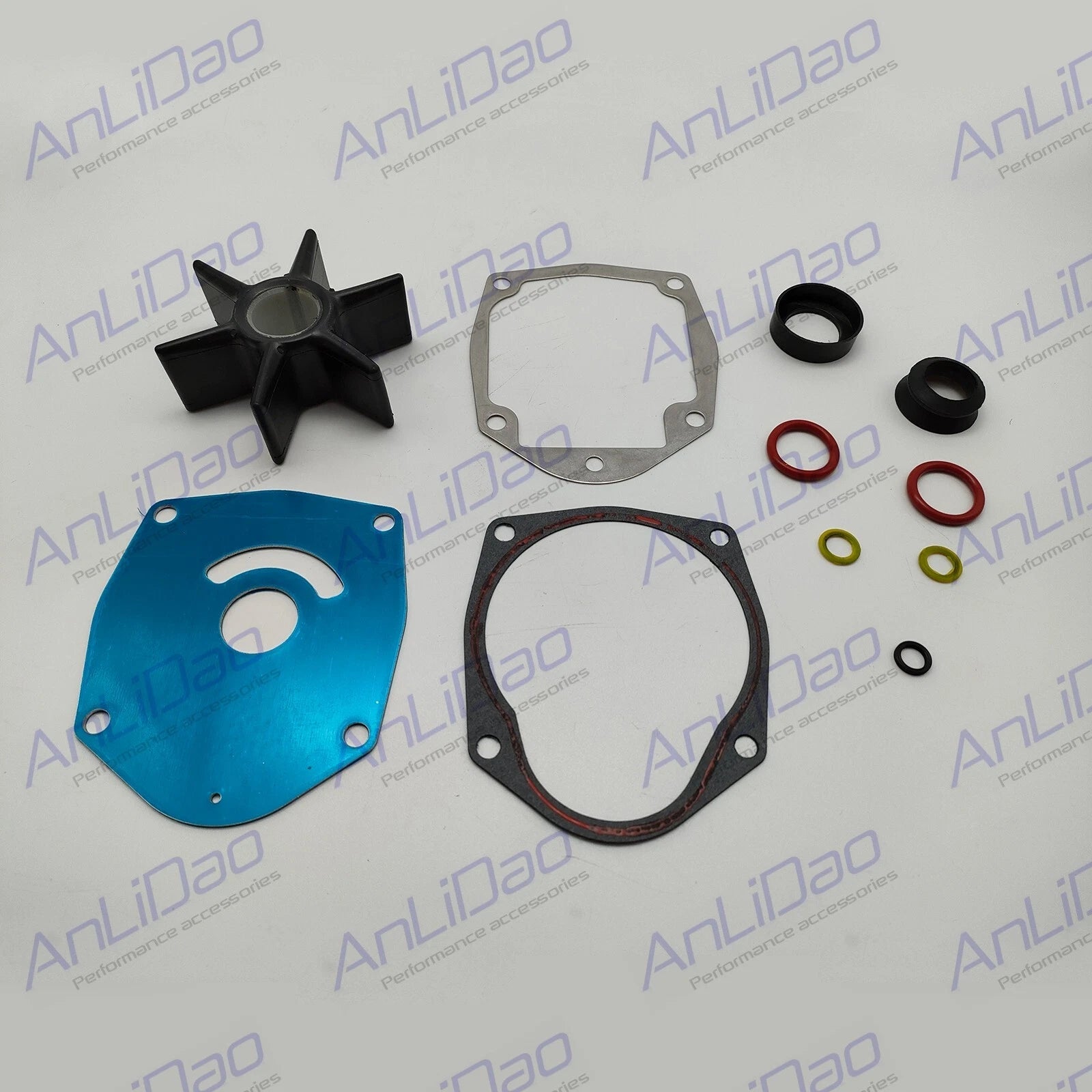 Fit Mercury Quicksilver Water Pump Impeller Repair Kit 47-8m0100526
