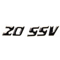 Raised Model Decal Supra 20 SSV Black Sticker by Supra