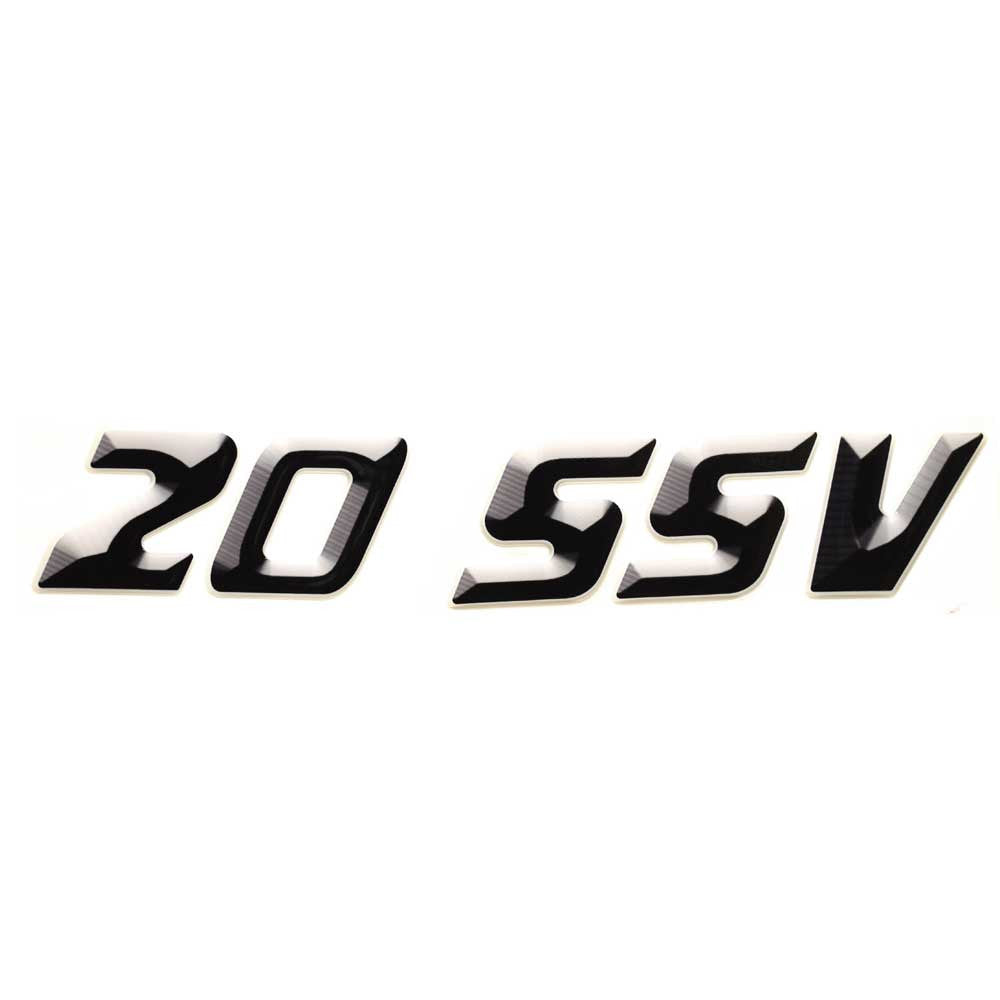 Raised Model Decal Supra 20 SSV Black Sticker by Supra