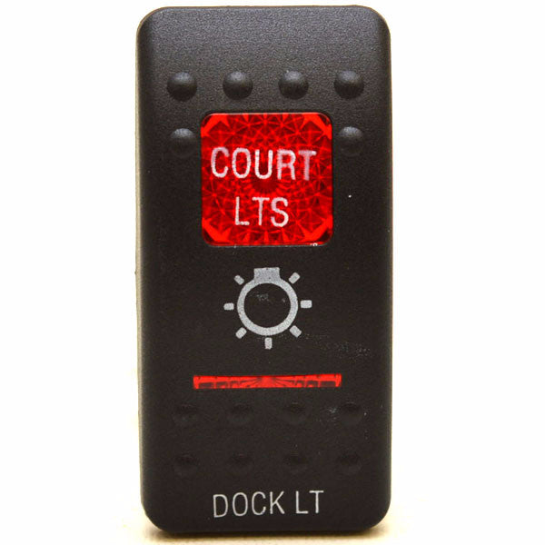 Boat Contura II Rocker Switch Actuator Court Light by Carling