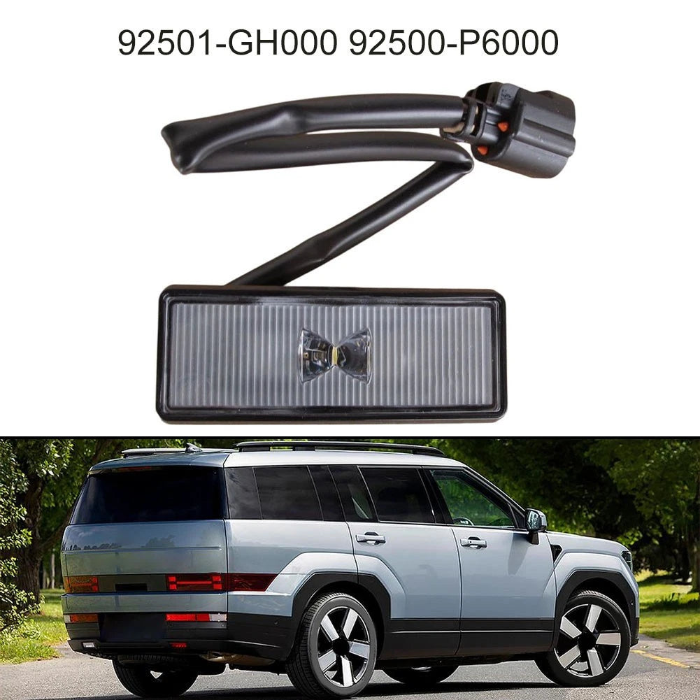 Aftermarket Part License Plate Light Rear Plate Light Abs+pc Material