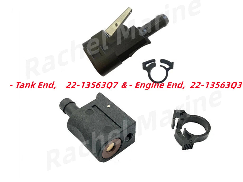 Fuel Line Hose Connectors Clips For Mercury Mariner Yamaha Outboards