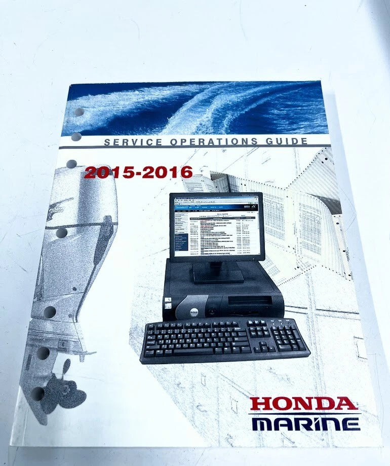 Honda Marine Otr53394-k, Service Operations Guide, 2015-2016