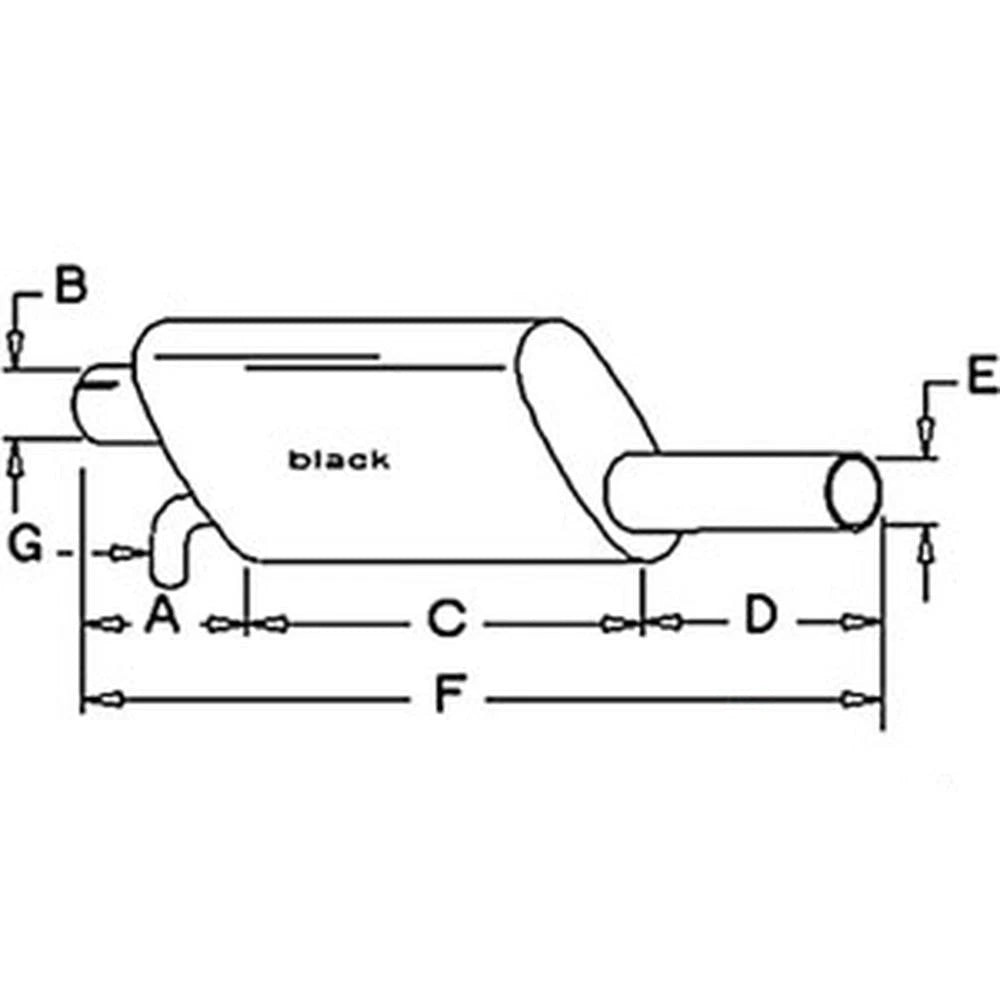 Muffler 70259460 Fits Allis Chalmers 4w305 8550
