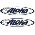 Aloha Boat Decals Blue Pair by Aloha