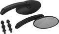 Harddrive Black Oval Side Mirrors For Harley Davidson Xg & Xl Models