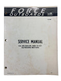 Force Outboards Ob 3869, 9.9, 250 Sailor, And 15 Hp Service Manual