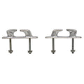 Perko Boat Skene Bow Chocks 4 1/8 x 1 Inch Chrome by Perko