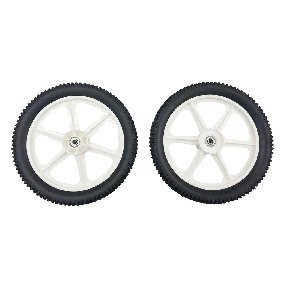 2 Wheels 189159 Fits Craftsman Walk Behind Mower 14" Fits Poulan Fits