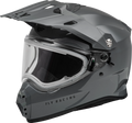 Fly Racing Trekker Cw Solid Helmet For Snow, Large, Grey - Full-face