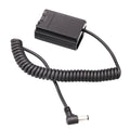 Np-fz100 Dummy Battery Adapter Dc Male Spring Cable For Sony Zv-e1 A9