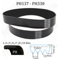 Vega PH 137-330 Motor Belt
