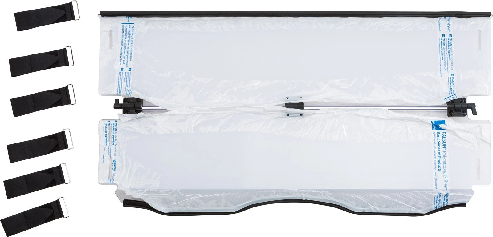 Open Trail Folding Windshield For Cf-moto Zforce 800 & Eps (2014-2017)