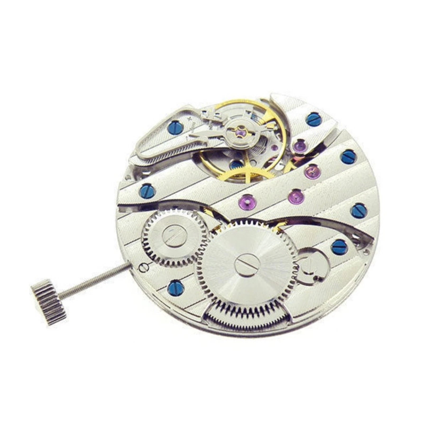 17 Jewels 21600 Bph Hand Winding Watch Movement For Seagull Swan Neck