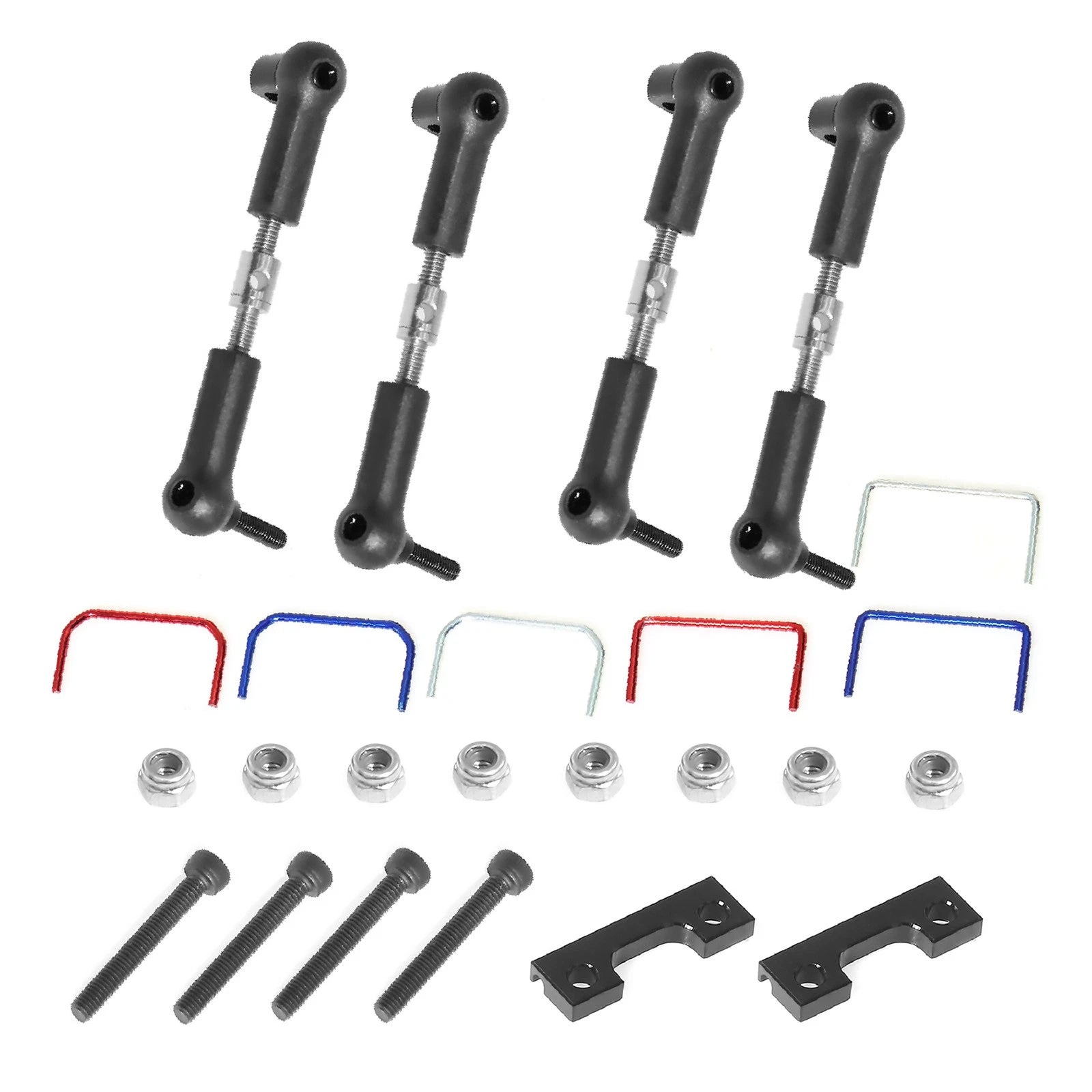 Easy To Install Rear Wide Sway Bar Kit For Traxxas 1/16 E-revo/mini