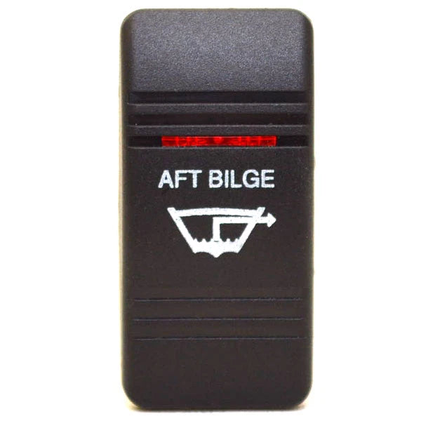 Carling Boat Rocker Aft Bilge Switch Cover | Actuator Lighted