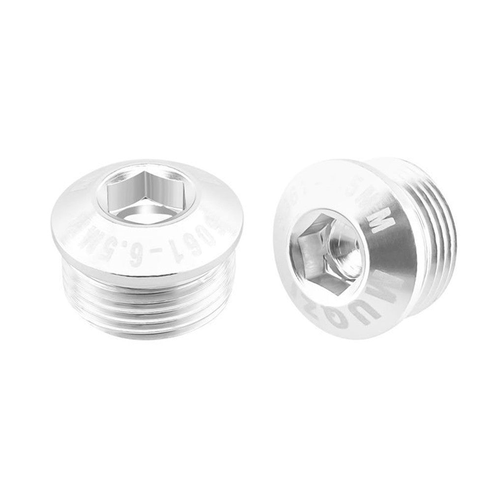 Aluminum Alloy Bike Pedal Dustproof Cover by Unknown