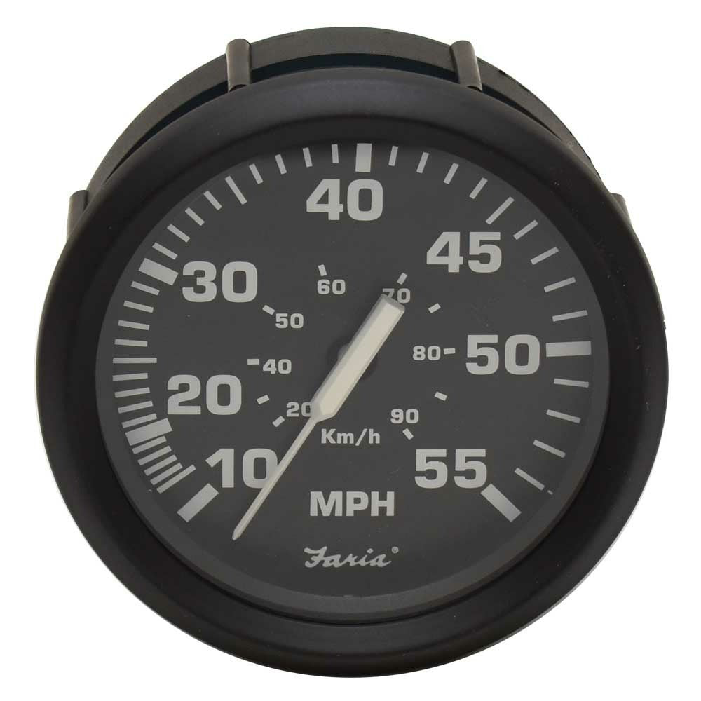 Faria Boat Speedometer Gauge SE9463K Euro by Faria