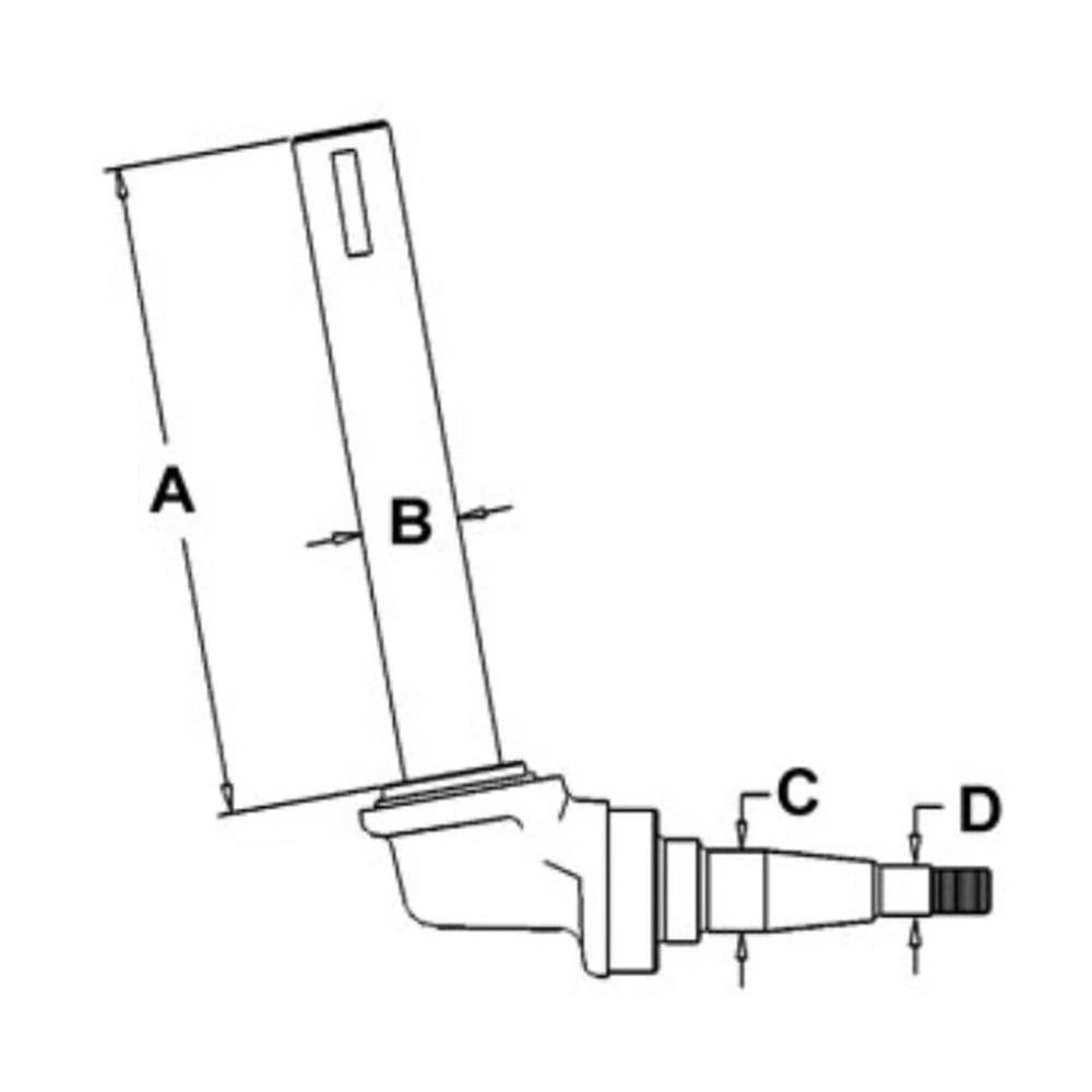 Am383911r91 Spindle - Right Hand