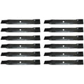 12pk Mower Blades Am137333 Gx22151 Gy20850 Fits John Deere D100 D110