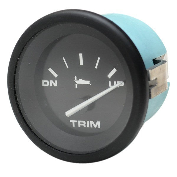 Trim Gauge Teleflex 2 Inch Black for Mercury by Teleflex