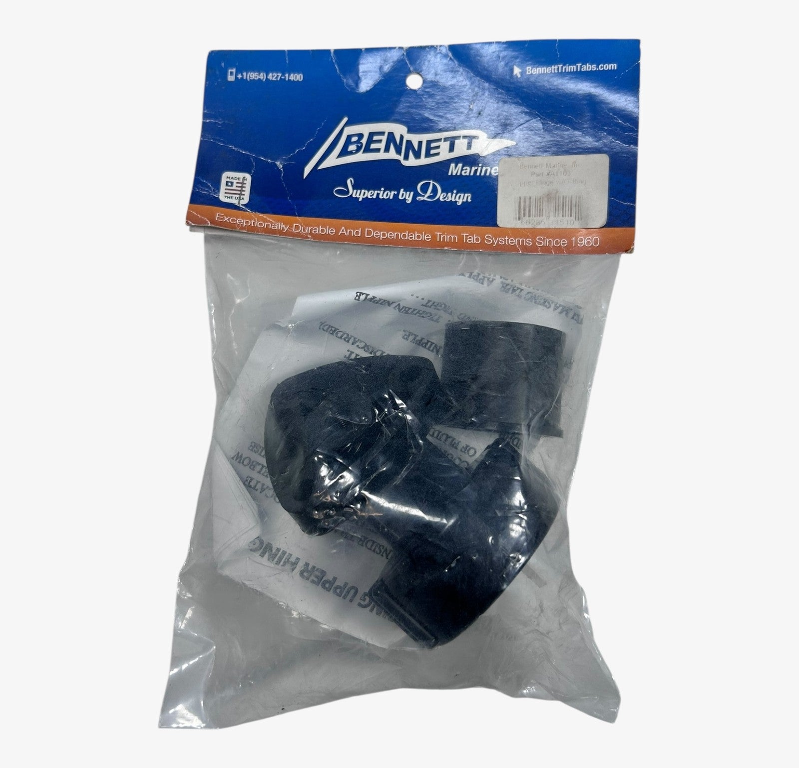 Bennet Marine A1103, Trim Tab Upper Hinge W/ O - | Hook & Hull Co
