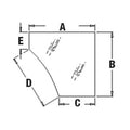 A-t165336 Left Hand Lower Door Glass - Fits John Deere 310g, 310sg,