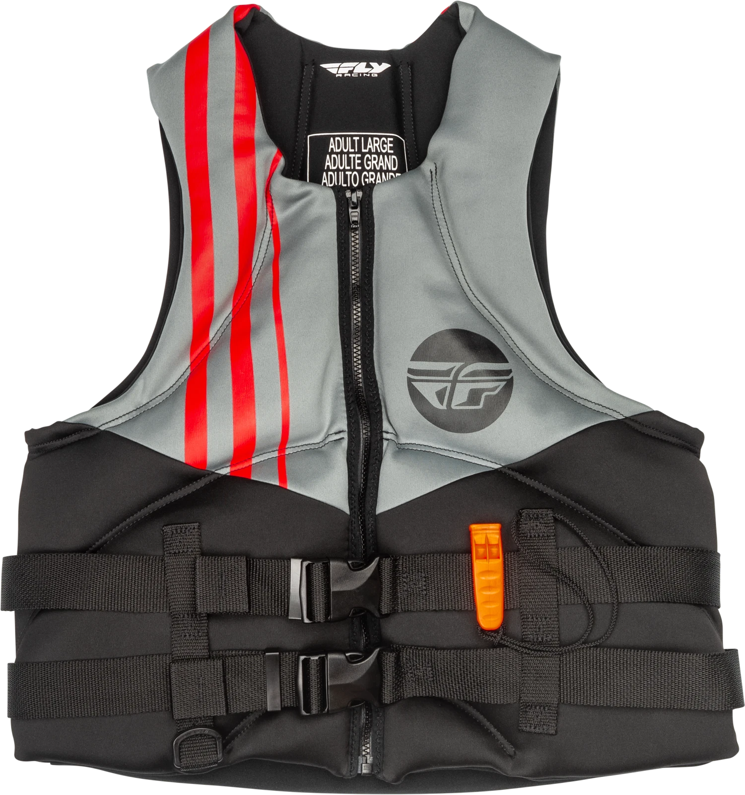 Fly Racing Neoprene Flotation Vest Large For Watercraft Safety,