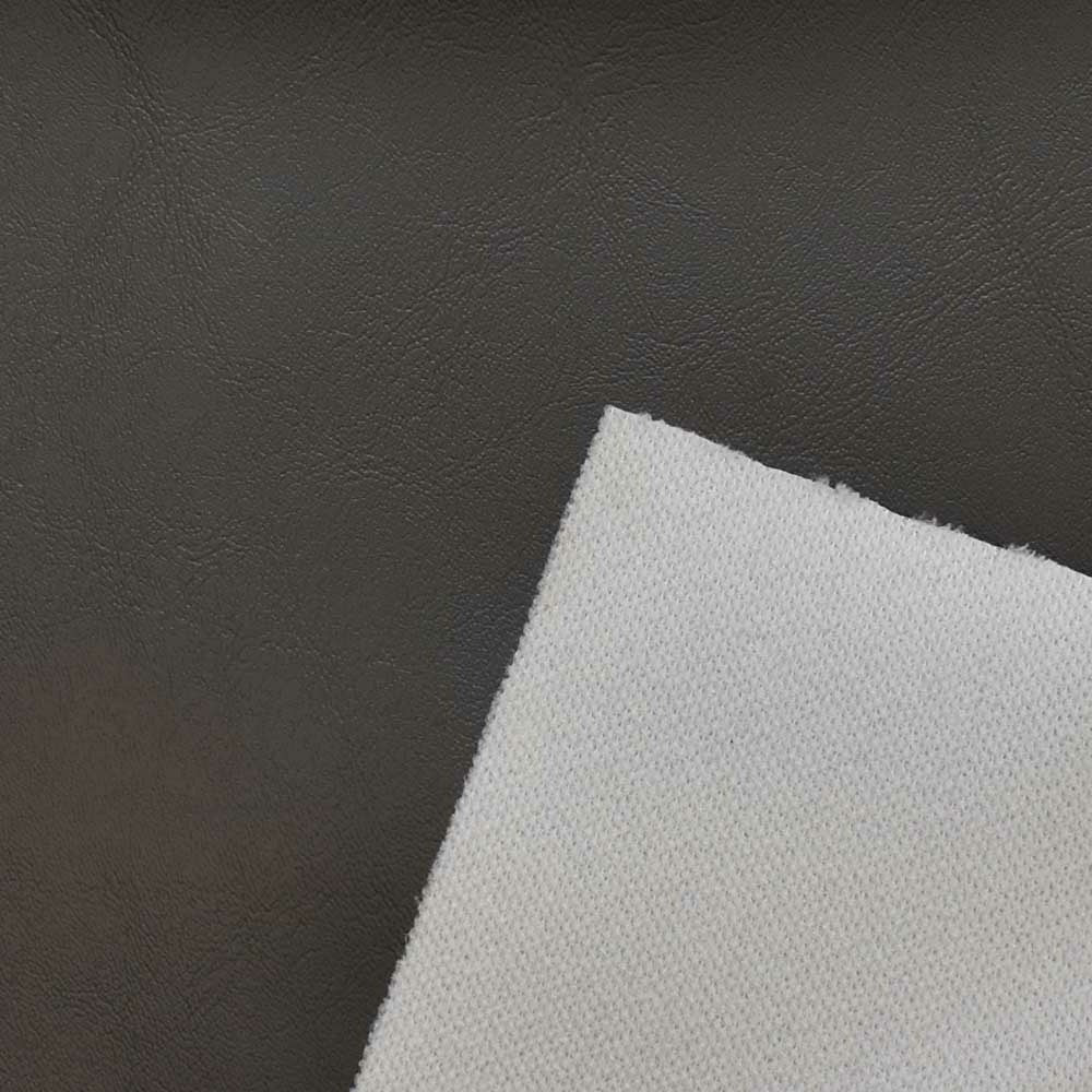 Boat Knit Back Vinyl | Dark Charcoal Faux Leather 54 Inch (YD)Opens in