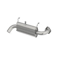 Mbrp Single Slip-on System With Oval Sport Muffler For Polaris Rzr