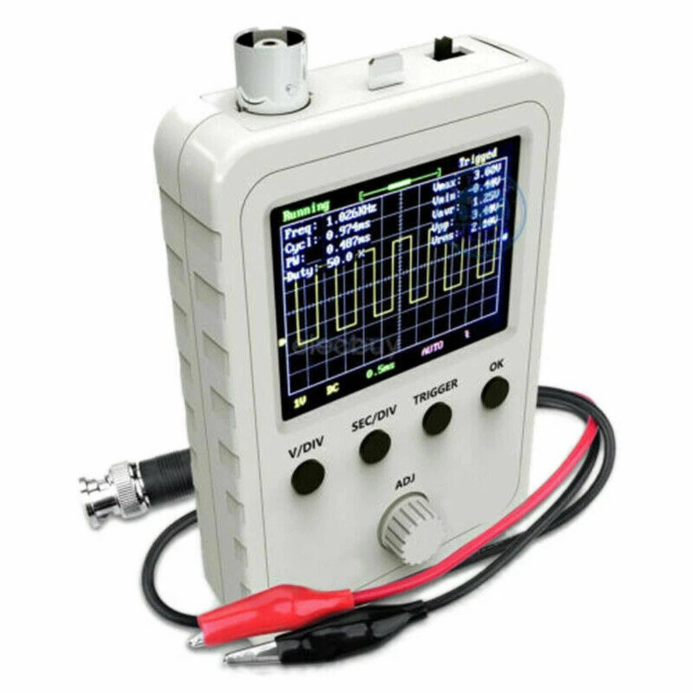 2.4" Lcd Display Dso150 Digital Oscilloscope Assembled With Case Test