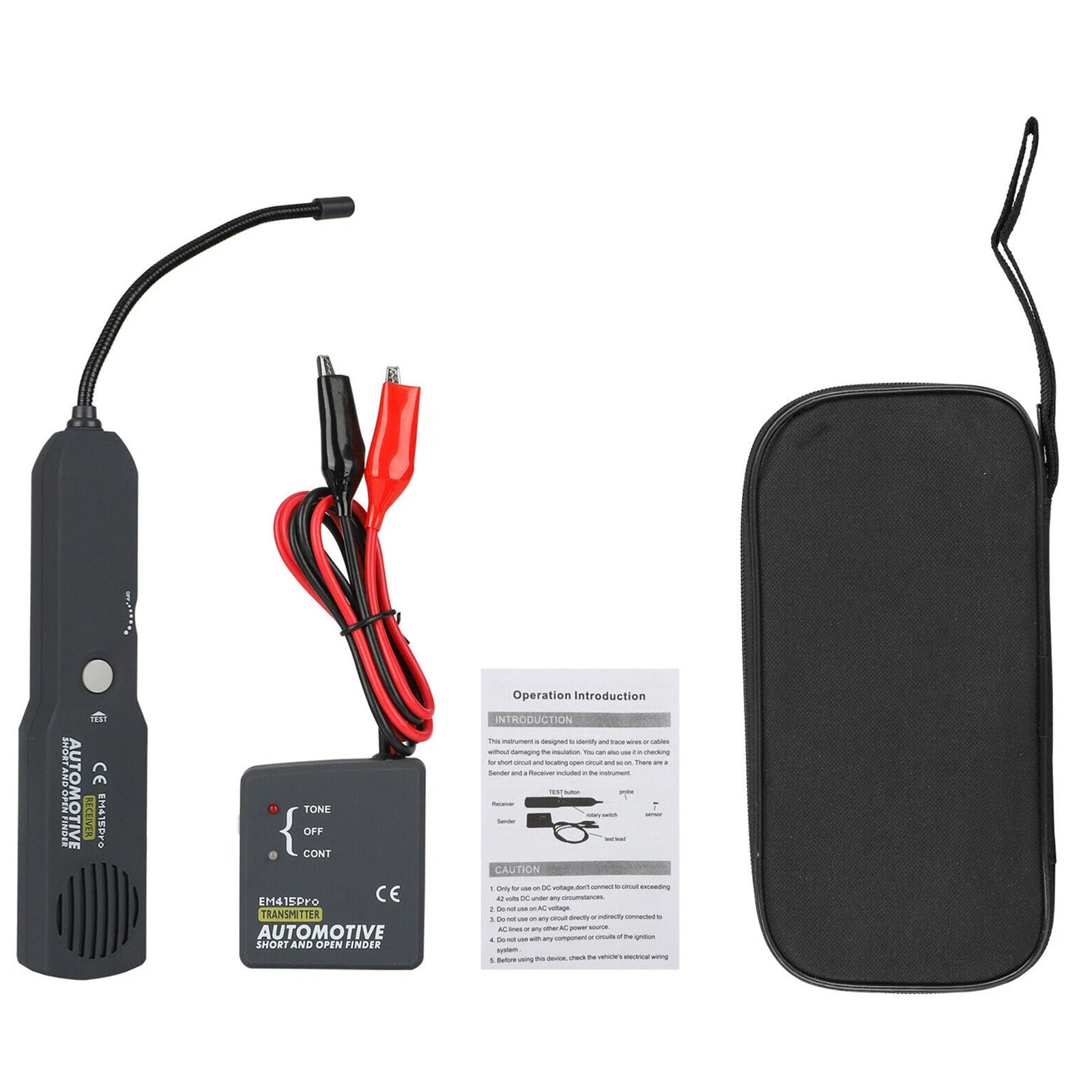 Automotive Short &Open Finder Circuit Tester Tool Car Wire Tracker Dc