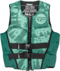 Fly Racing Women's Neoprene Flotation Vest X-small Dark Teal/light