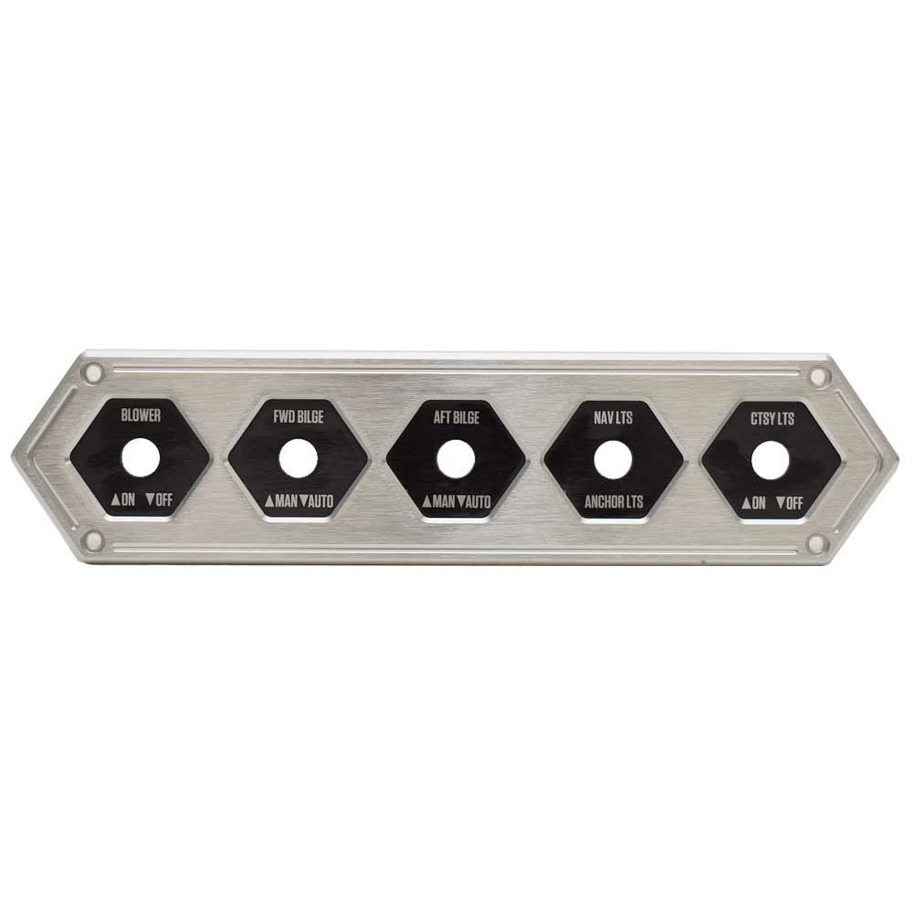 MasterCraft Boat Blank Switch Panel NXT Billet Aluminum by MasterCraft