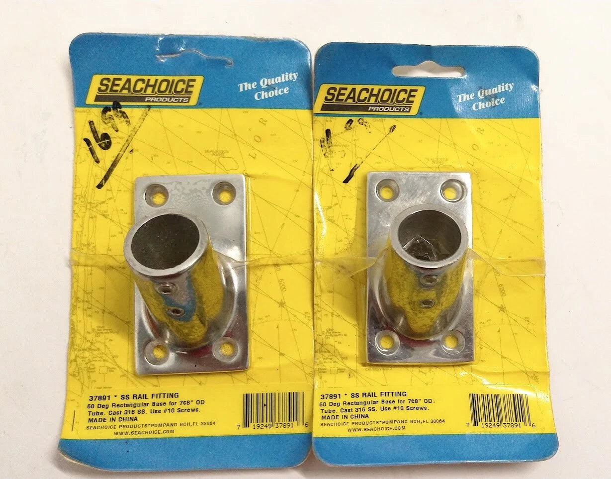 Seachoice - 37891 - 60 Degrees Rectangular Base | Hook & Hull Co