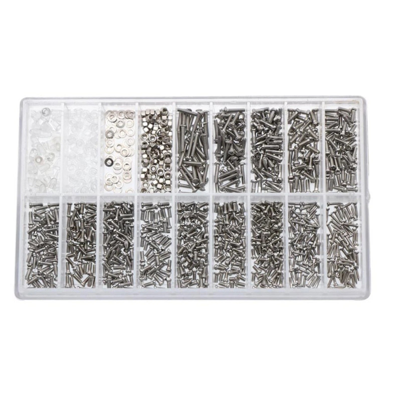 1 Box Stainless Steel & Plastic Eyeglass Sunglass Screws Nut