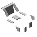 R6239 Cab Foam Kit - Burgundy Fits Ih / Fits Farmall